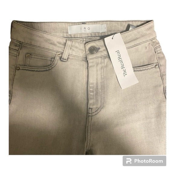 Like New IRO Paris Galloway Faded Skinny Jeans - Size 26 - Picture 7 of 10